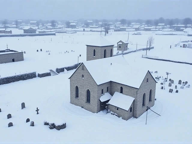 Rare Thundersnow and 25cm Snowfall Paralyze Northeast England in November